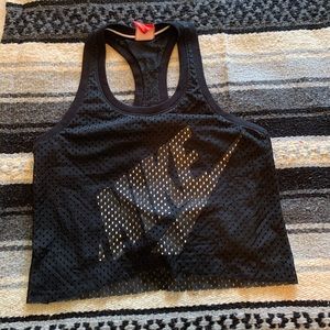 Nike Mesh Crop Tank